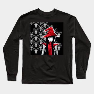 the goat and the witch business Long Sleeve T-Shirt